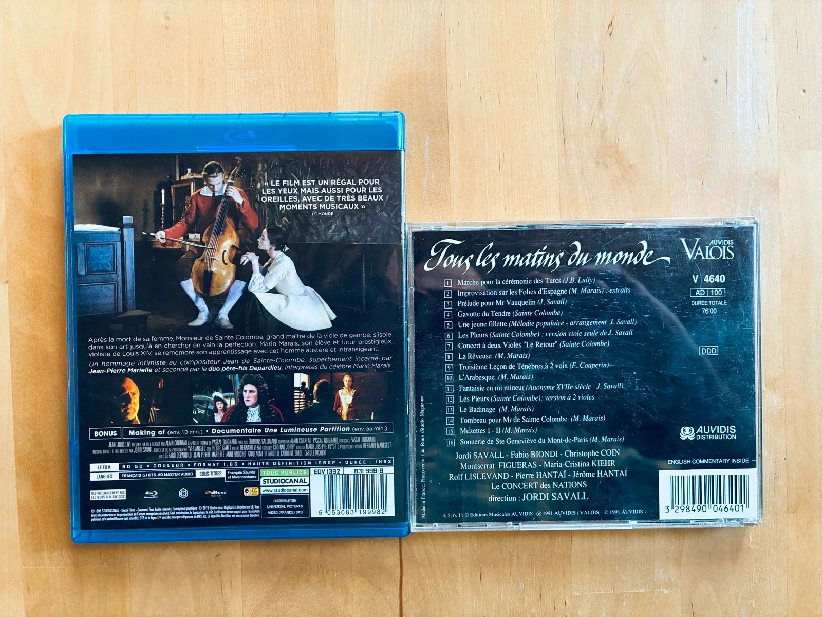 Blu-ray Alle ochtenden van de wereld met originele soundtrack-cd. – photo 3